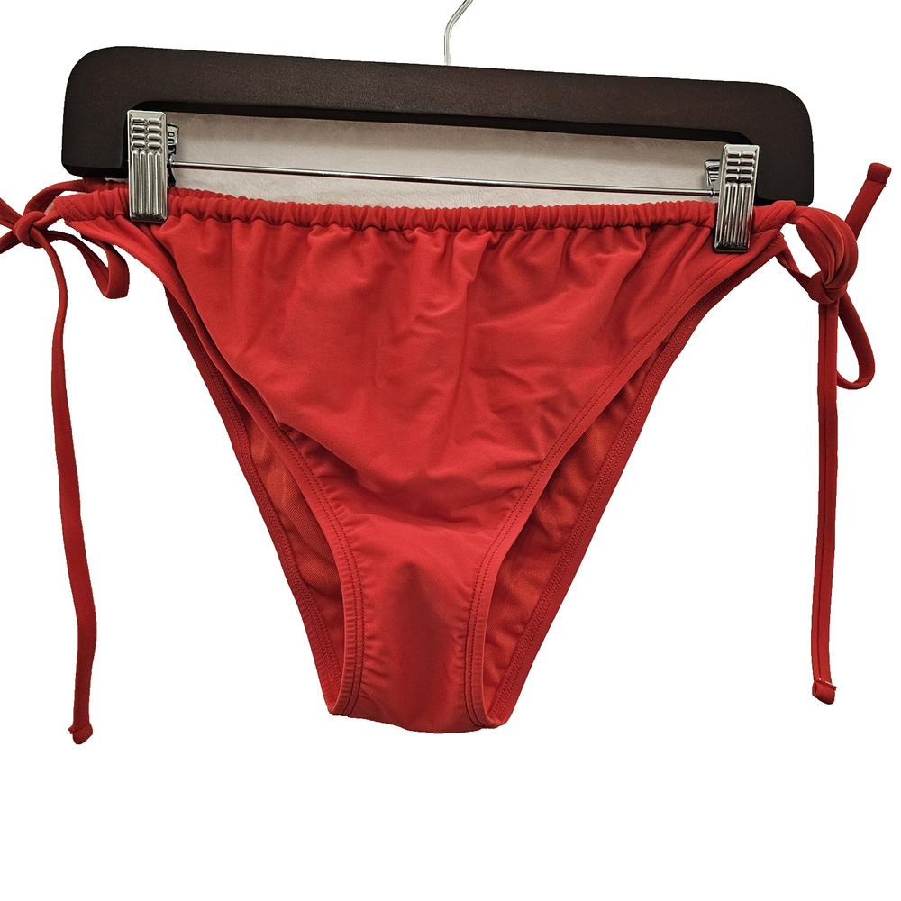 NWT Women Sting Bikini Bottoms XL Red Vacay Resort Swim Coastal USA Summer Beach